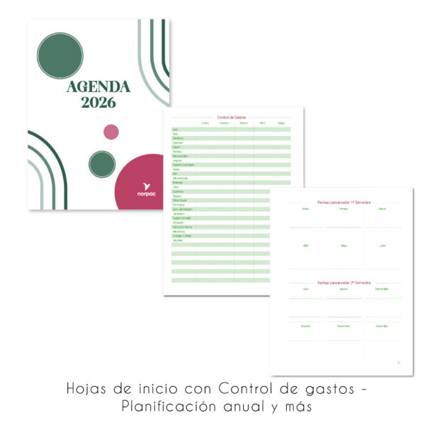 Agendas Línea Marroquinería con Cierre y Anillas - Imagen 8