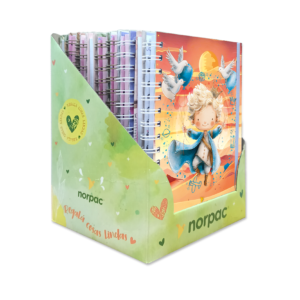 CAJA EXHIBIDORA - CUADERNOS LUXE MEDIUM