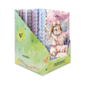 CAJA EXHIBIDORA - CUADERNOS MEDIUM T/DURA SURTIDOS