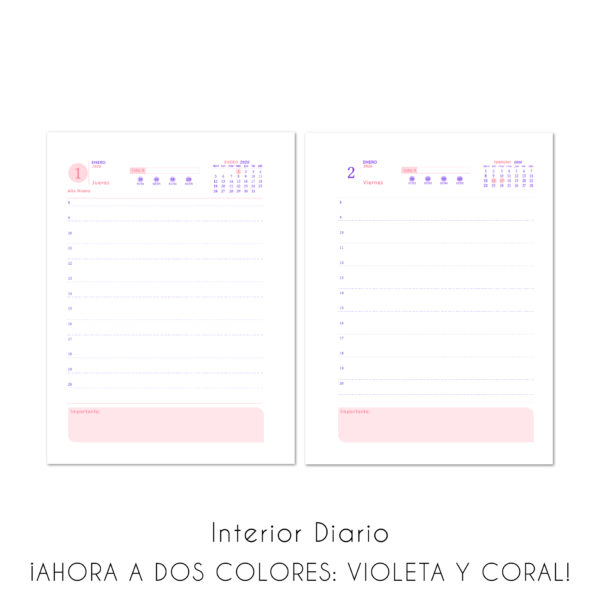 Agendas Línea Marroquinería - Pastel - Imagen 10