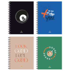 Cuadernos Tapa Semi Rígida A4 y A5 – Línea Clásica