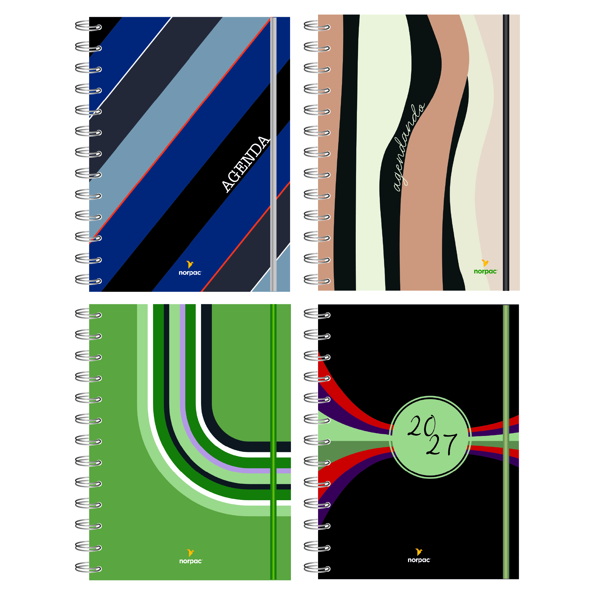 Agendas Línea Tapa Dura - XL Clásica