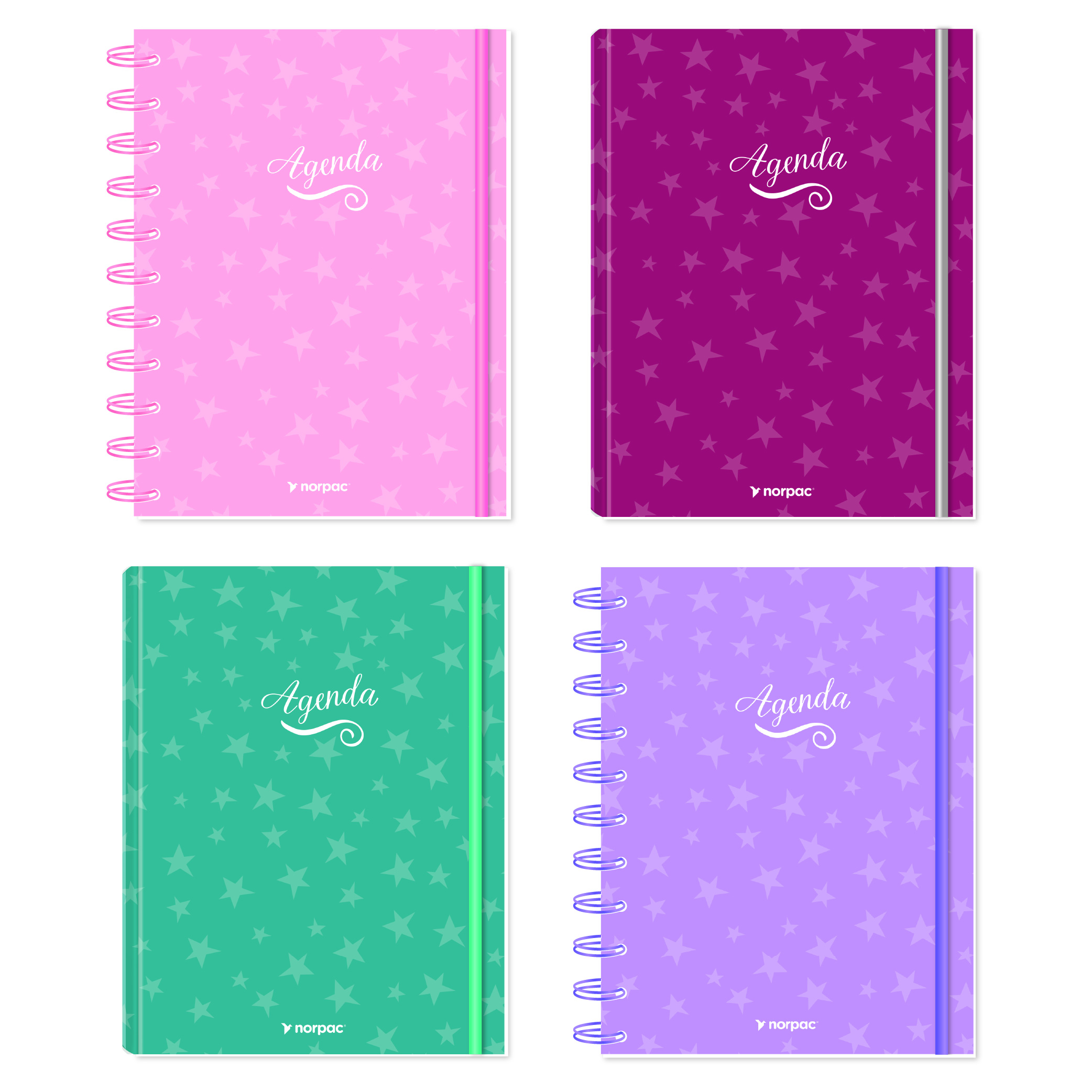 Agendas Línea Tapa Dura – Eternity Pastel