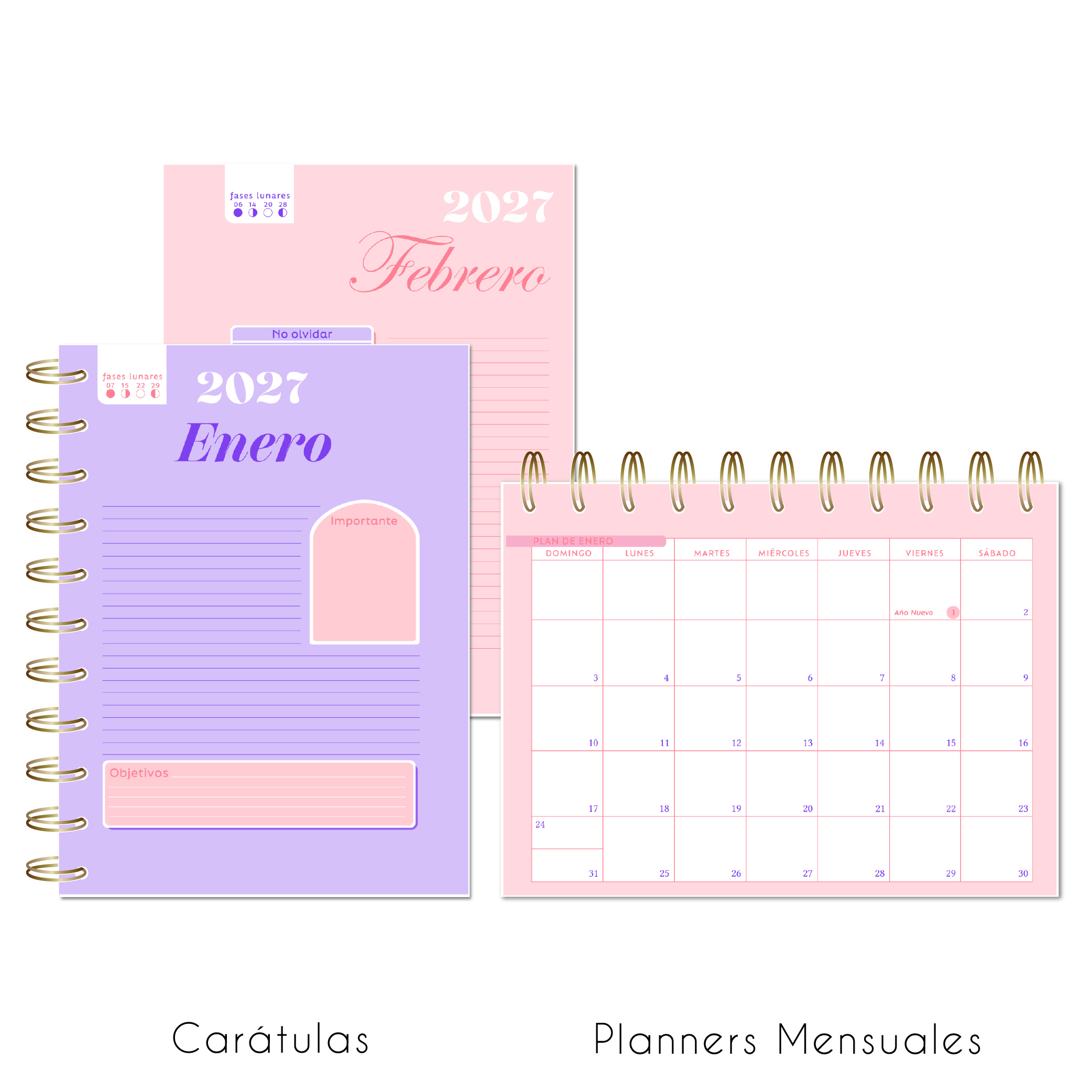 Agendas Línea Tapa Dura – Fantasy - Imagen 9