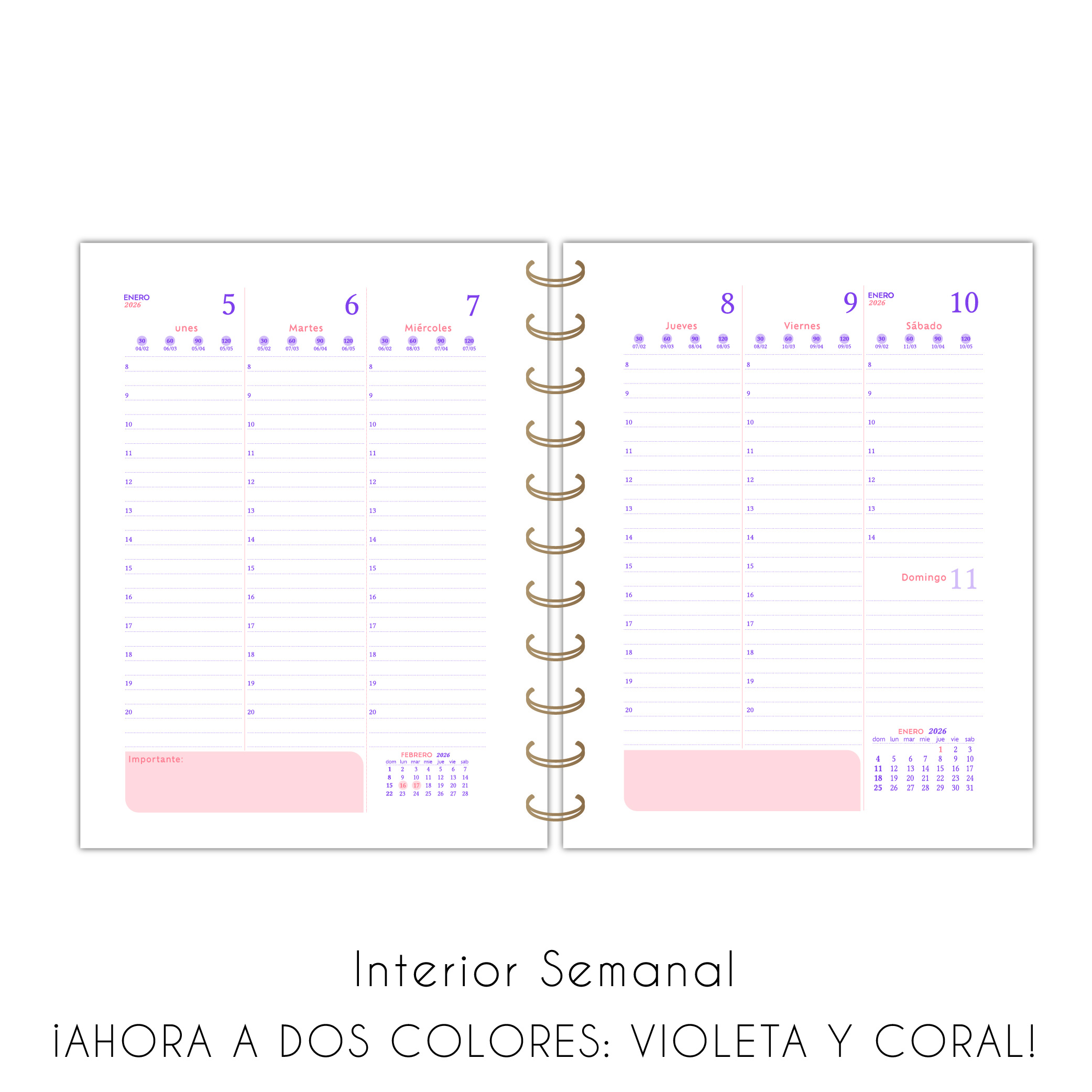 Agendas Línea Tapa Dura – Fantasy - Imagen 10