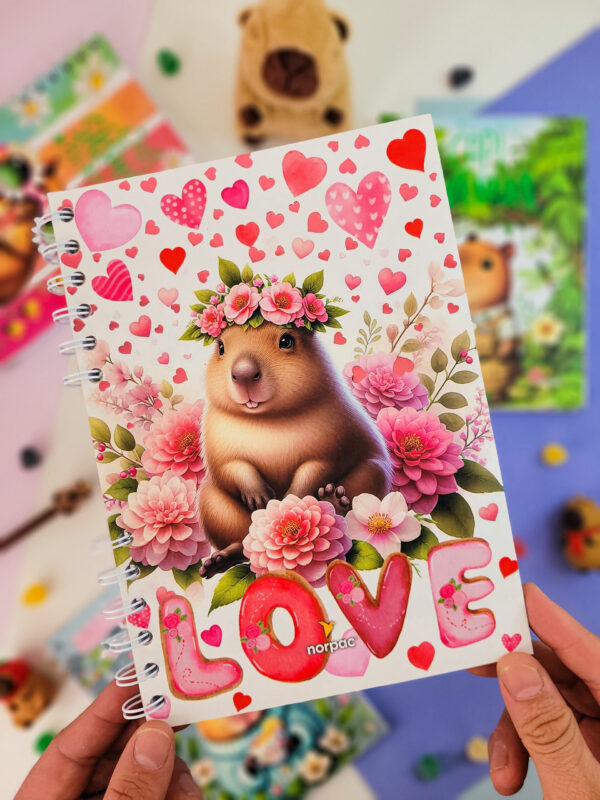 Cuadernos Medium Flexible Premium - Línea Capibara - Imagen 9