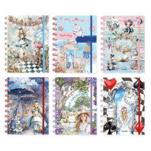 Cuadernos Luxe Medium - Línea Alice